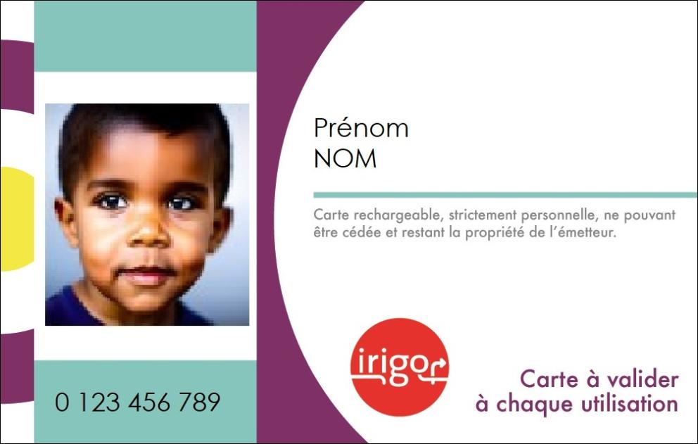 Modèle de carte A'tout